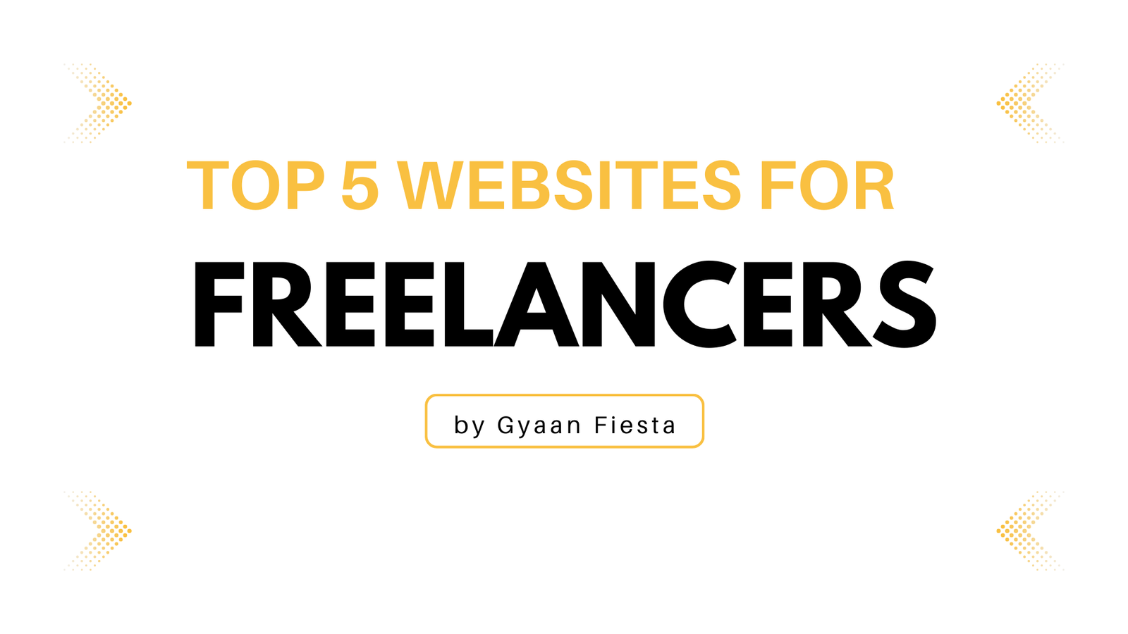 Top 5 websites for freelancers